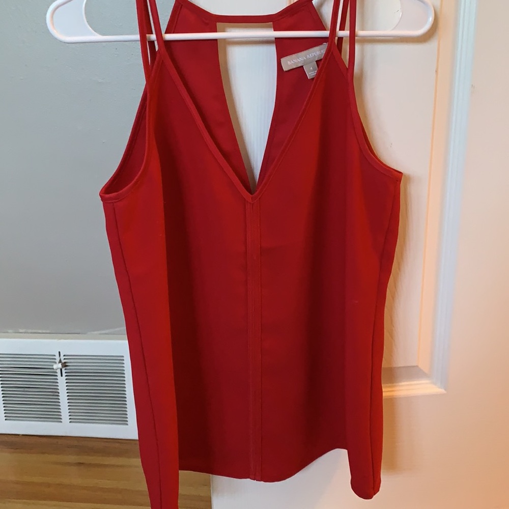 Red banana republic top